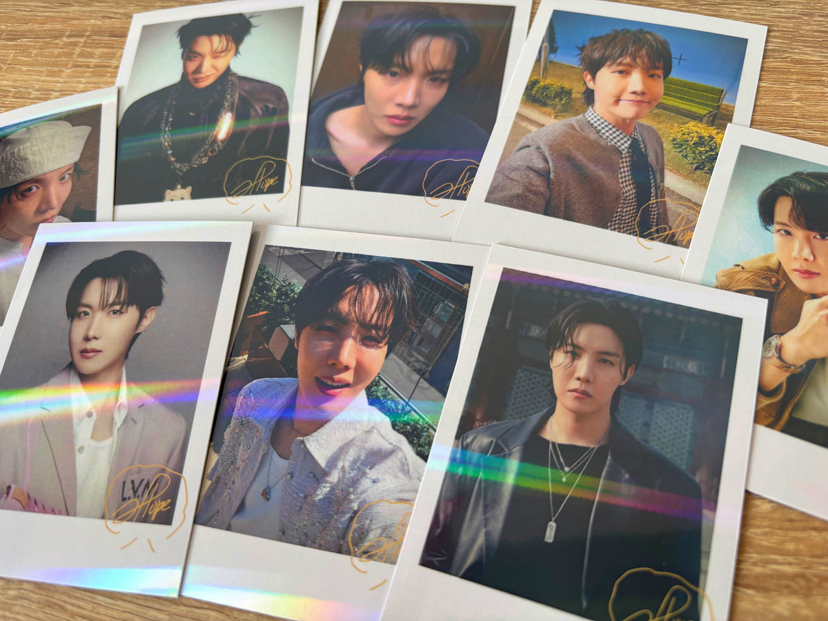 BTS J-Hope - Holo Polaroids