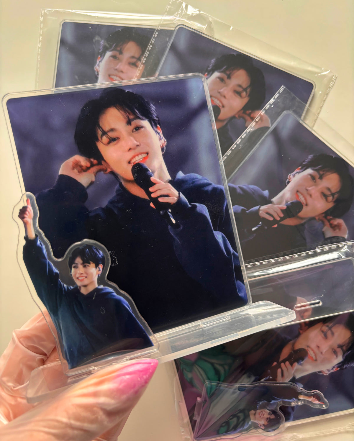 BTS Jungkook - Acrylic Double Sided Standing Plate