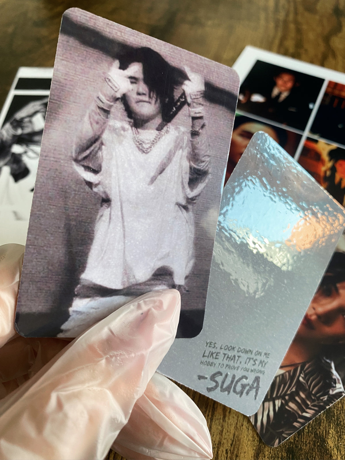 BTS Suga - BLACK WHITE + Color PACK