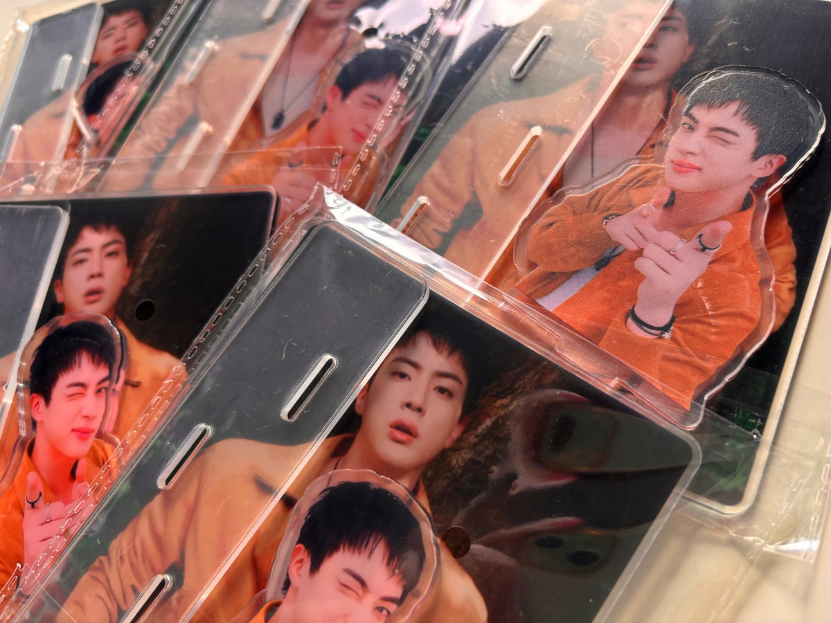 BTS Jin - Dwustronna akrylowa figurka stojąca