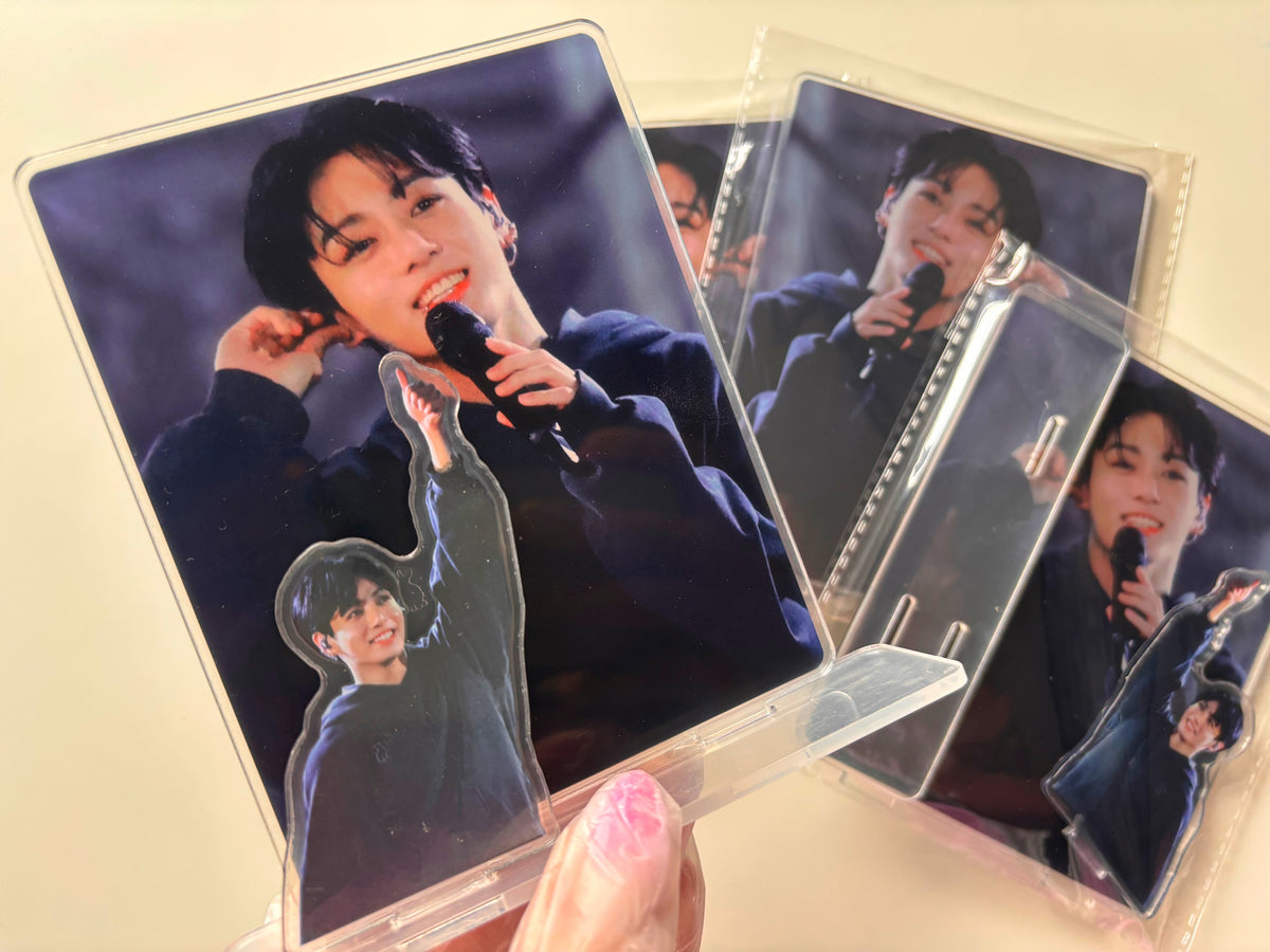 BTS Jungkook - Acrylic Double Sided Standing Plate