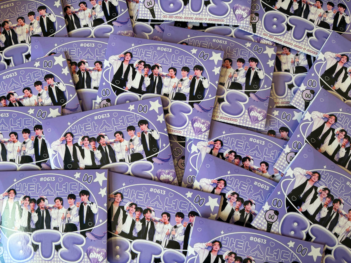 BTS - Random Holographic Cards - Big Bag