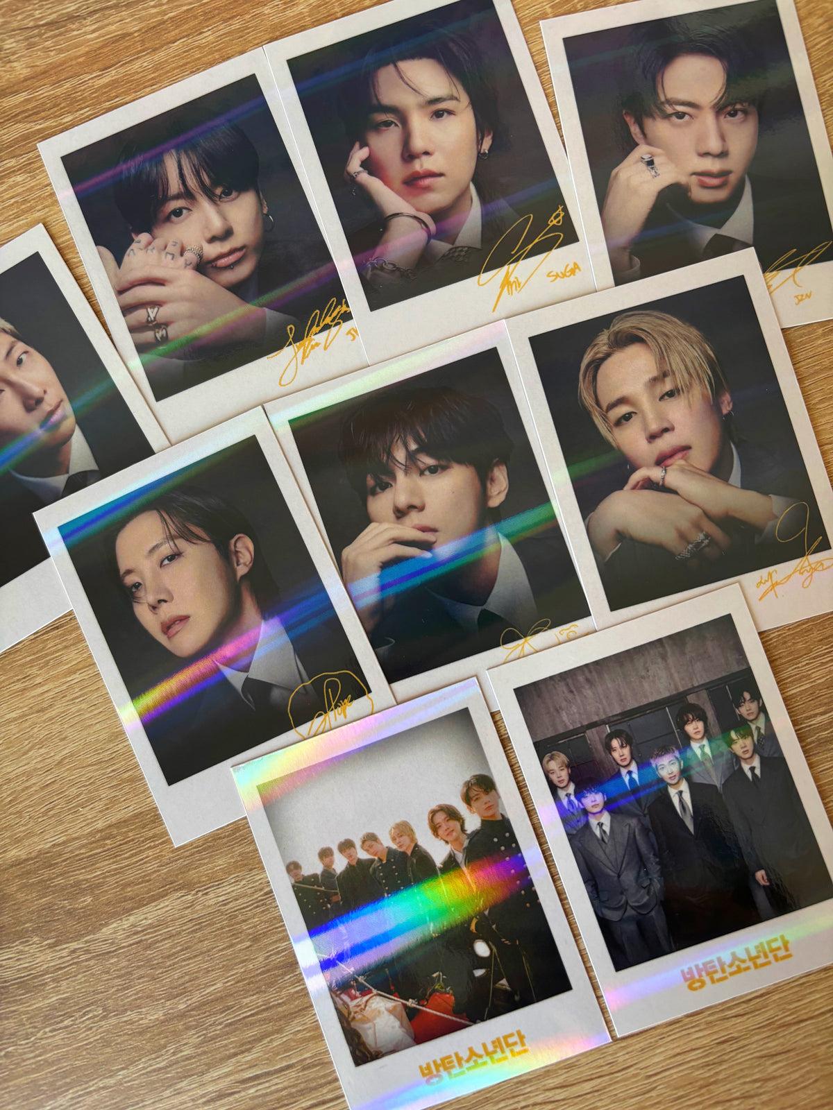 BTS - Holo Polaroids