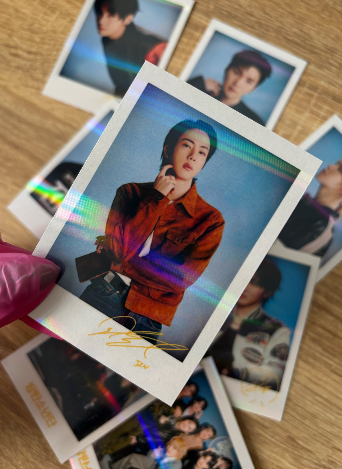 BTS - Holograficzne polaroidy