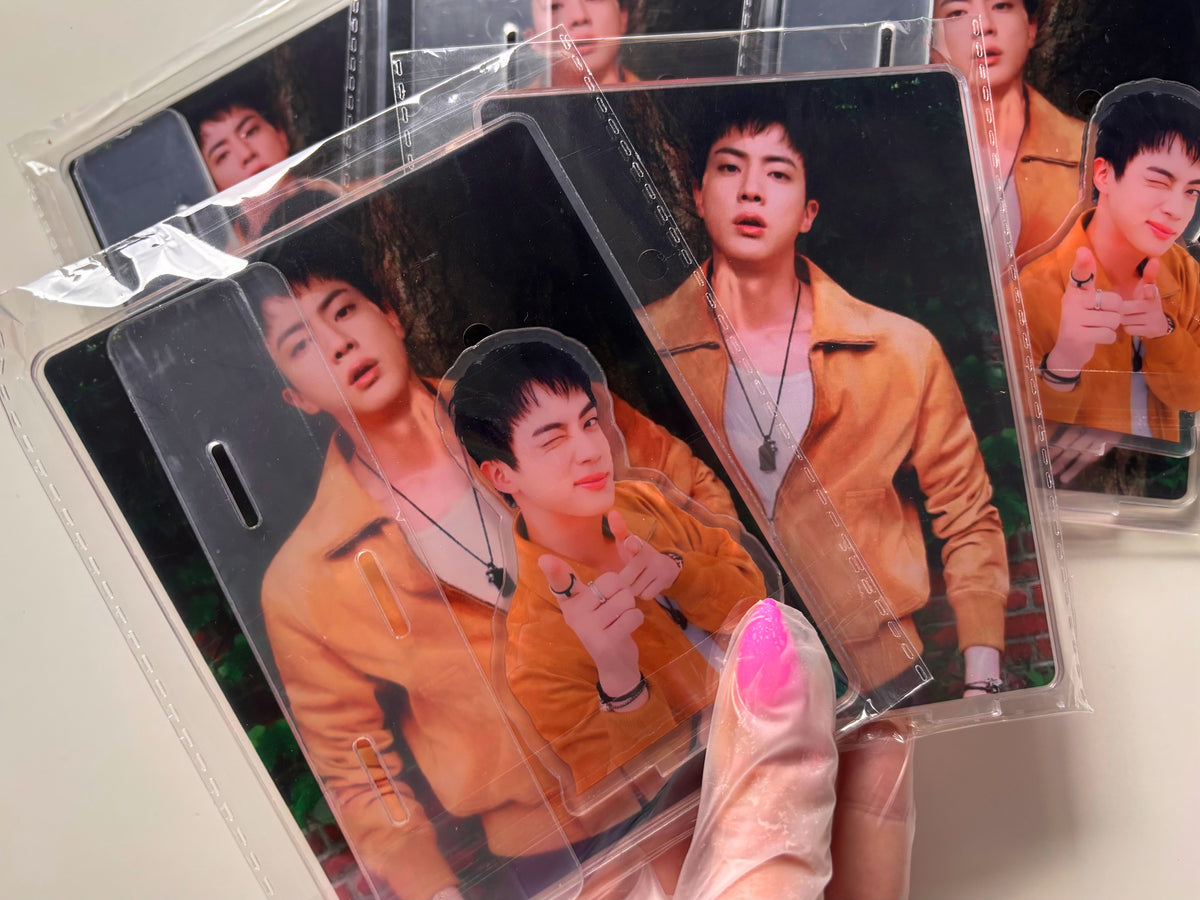 BTS Jin - Dwustronna akrylowa figurka stojąca