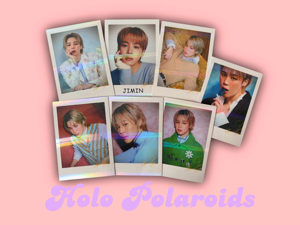 BTS Jimin - Holo Polaroids