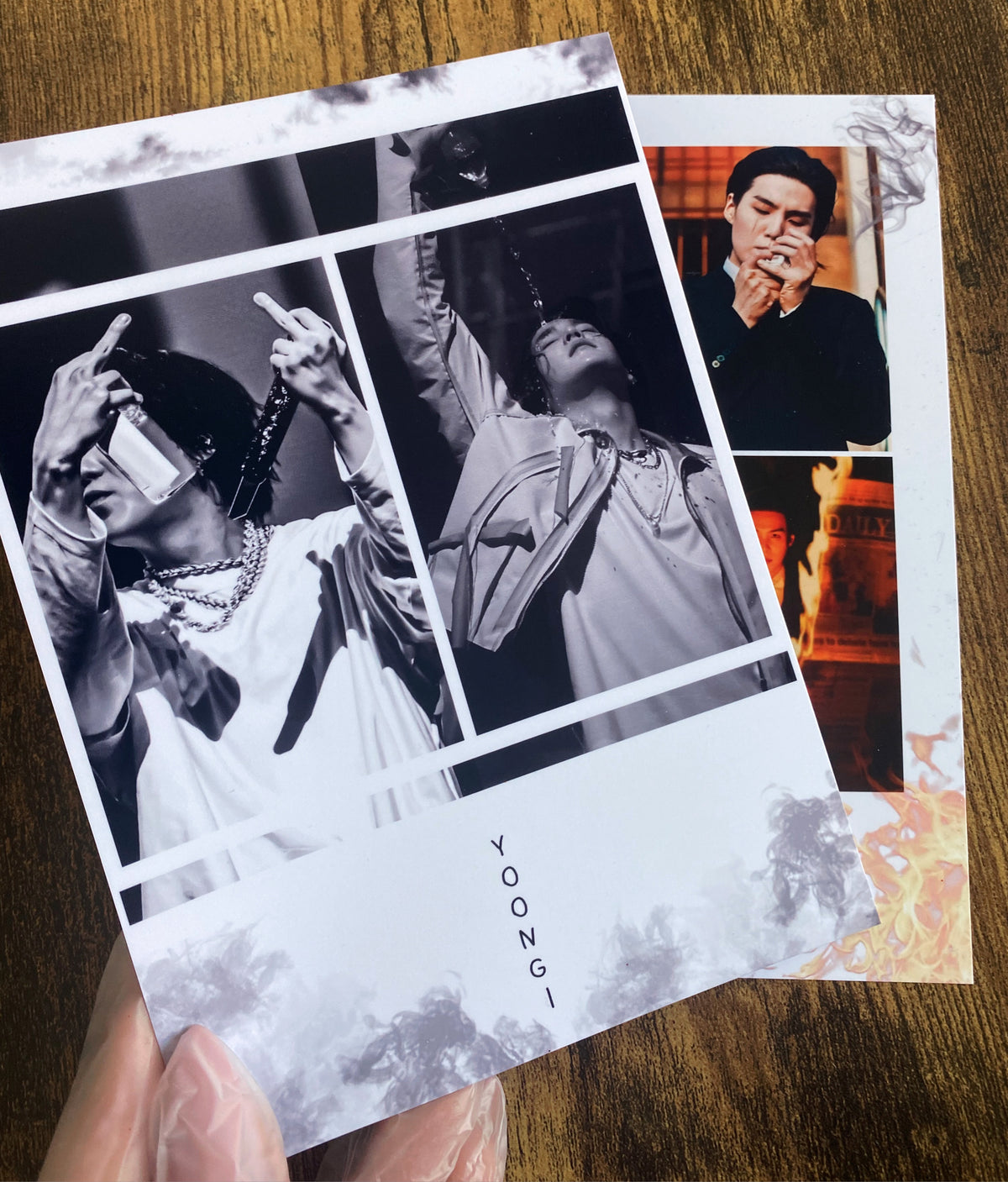 BTS Suga - BLACK WHITE + Color PACK