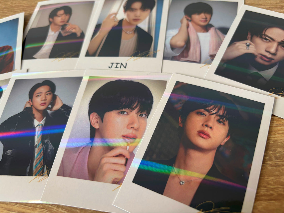 BTS Jin - Holo Polaroids