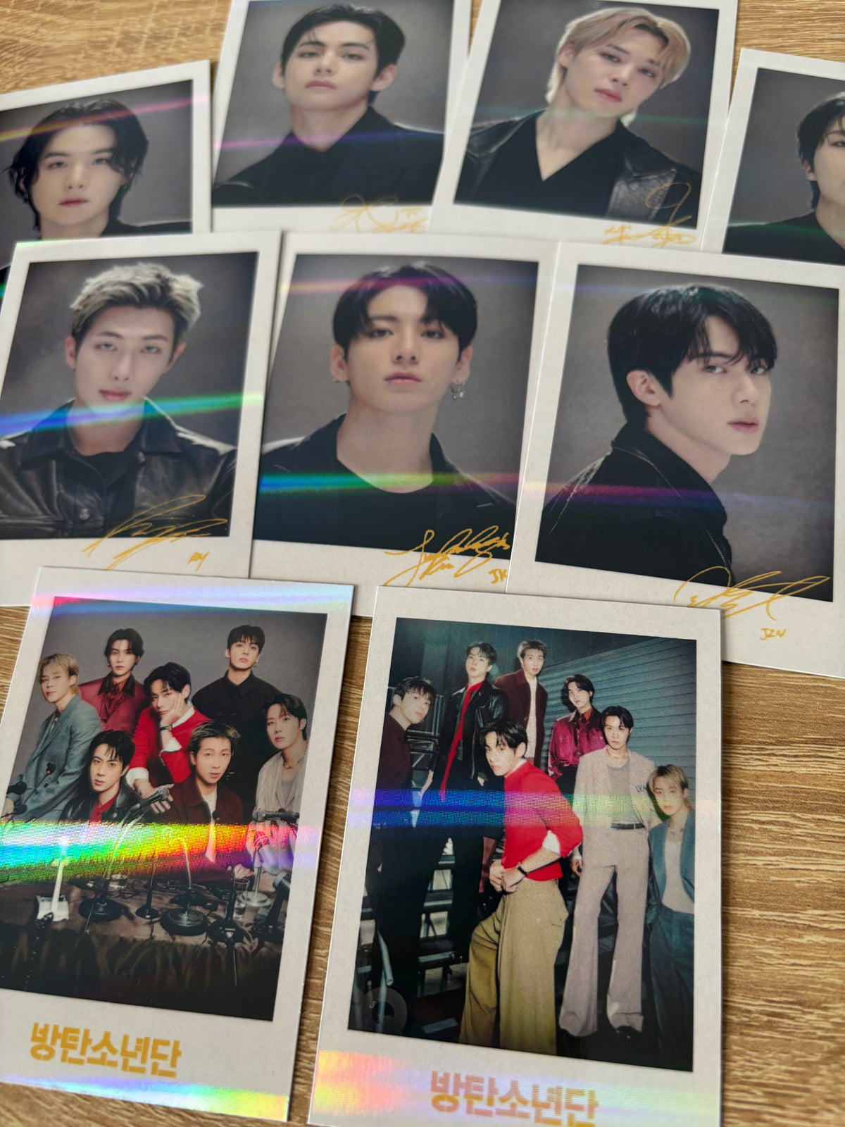 BTS - Holo Polaroids