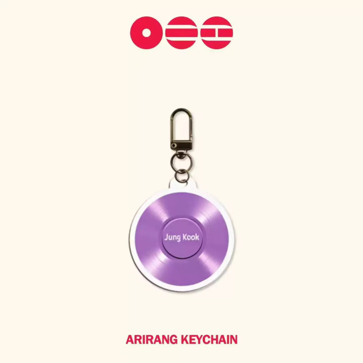 BTS - CD Arirang - Llavero acrílico de plástico