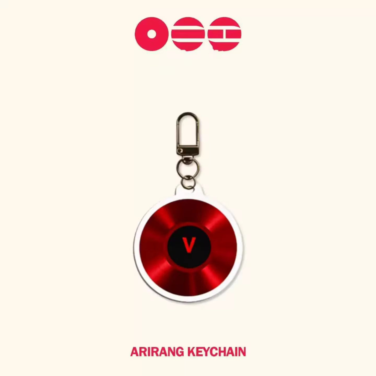 BTS - CD Arirang - Llavero acrílico de plástico
