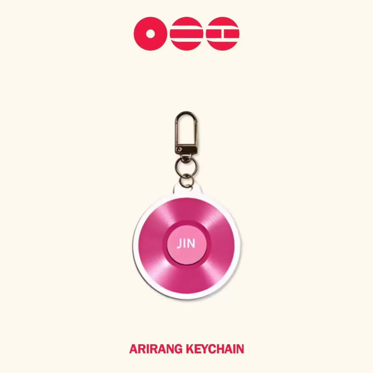 BTS - CD Arirang - Llavero acrílico de plástico
