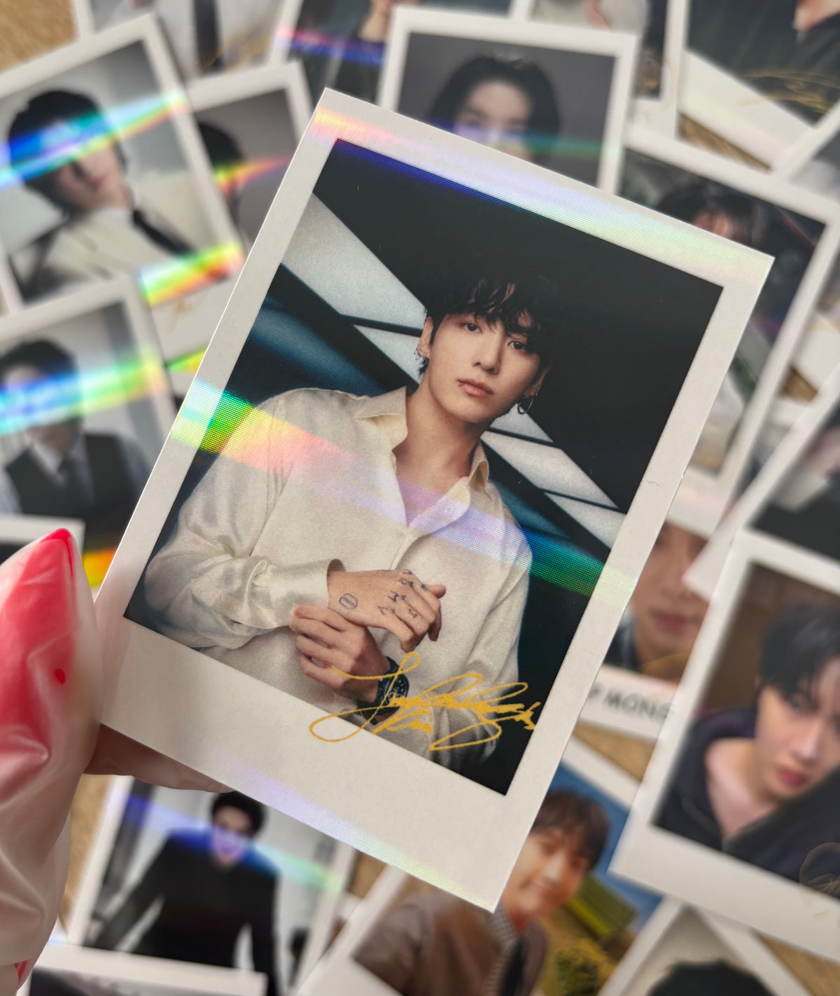 BTS Jungkook - Holo Polaroids