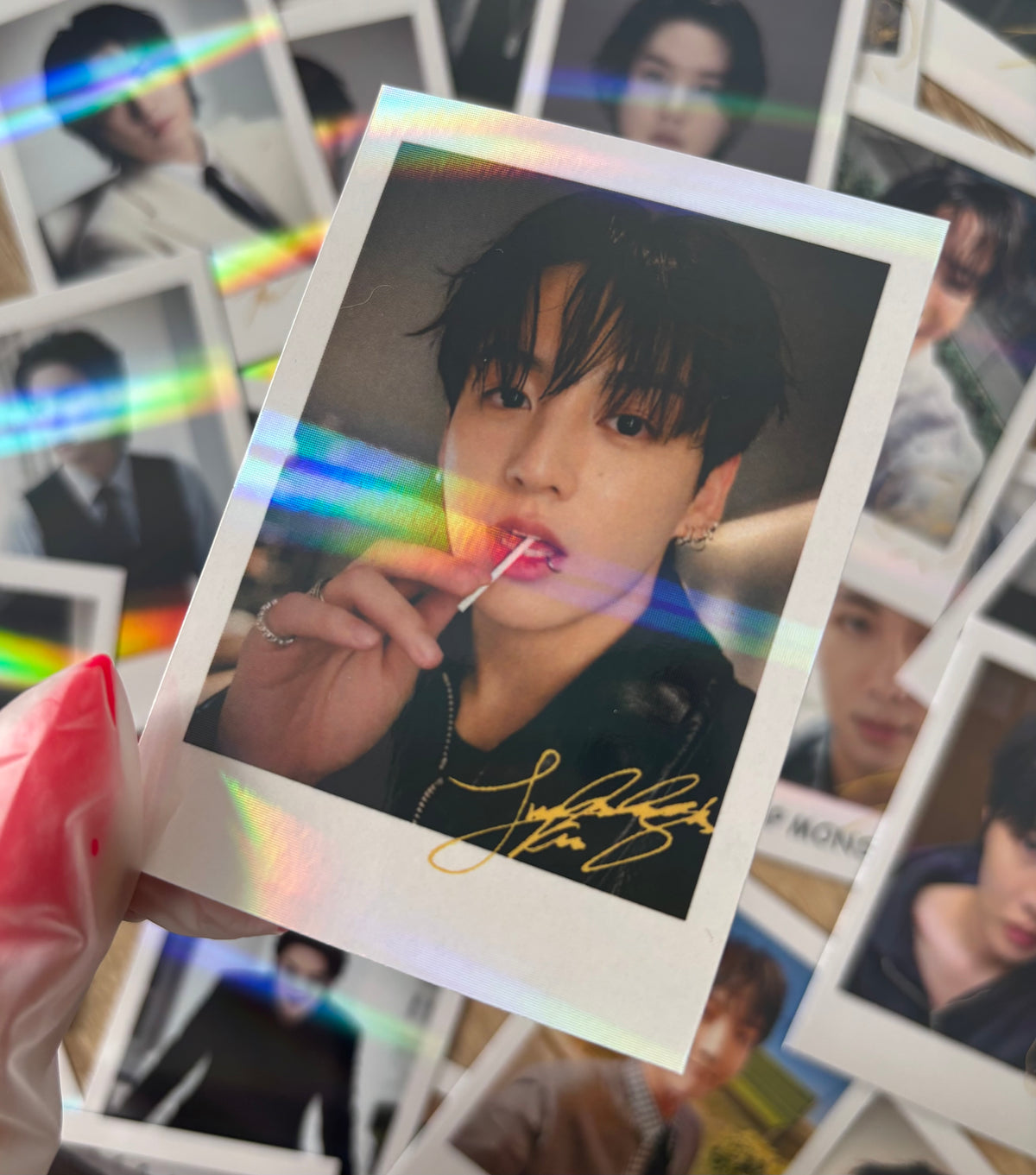 BTS Jungkook - Holo Polaroids