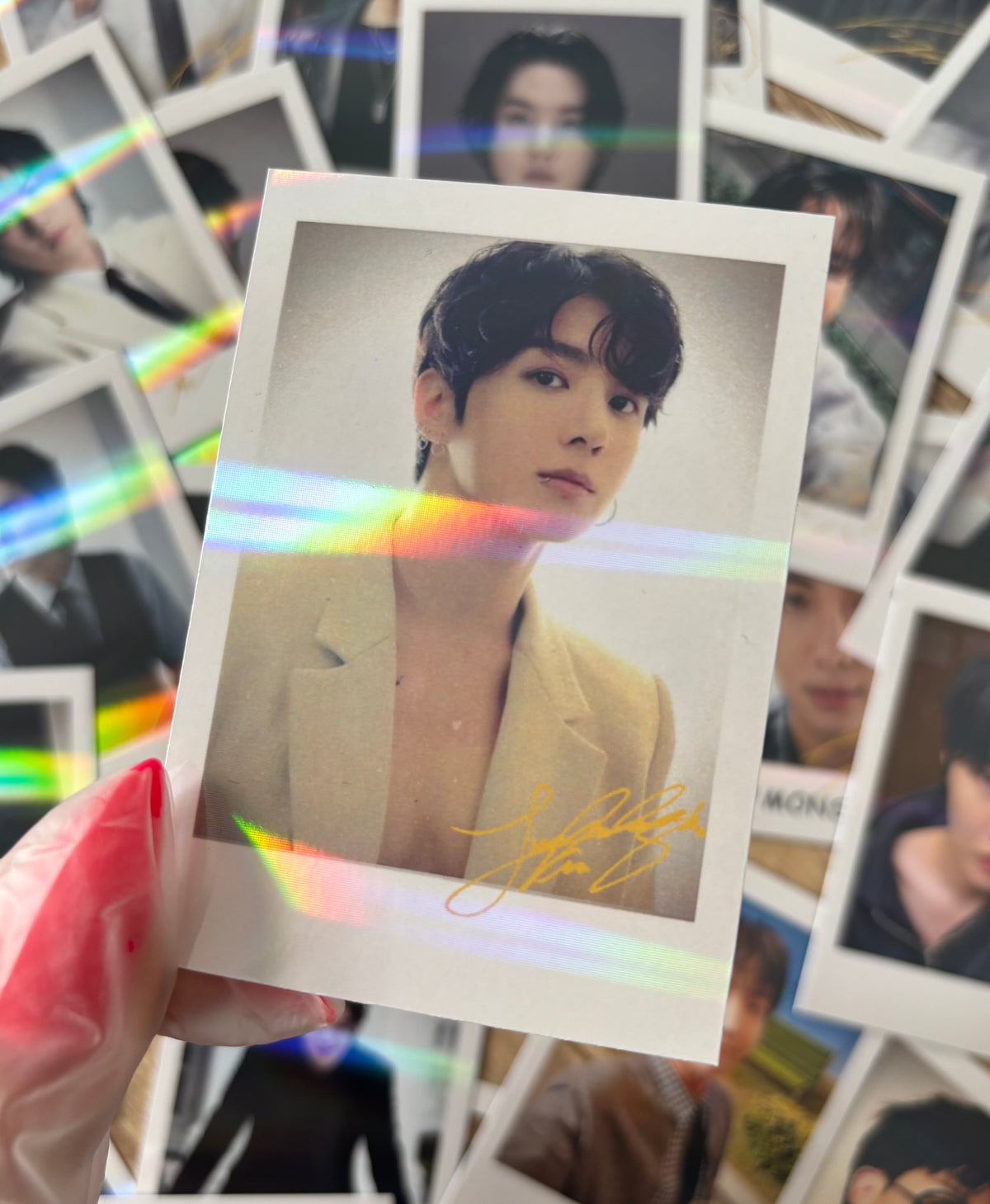 BTS Jungkook - Holo Polaroids