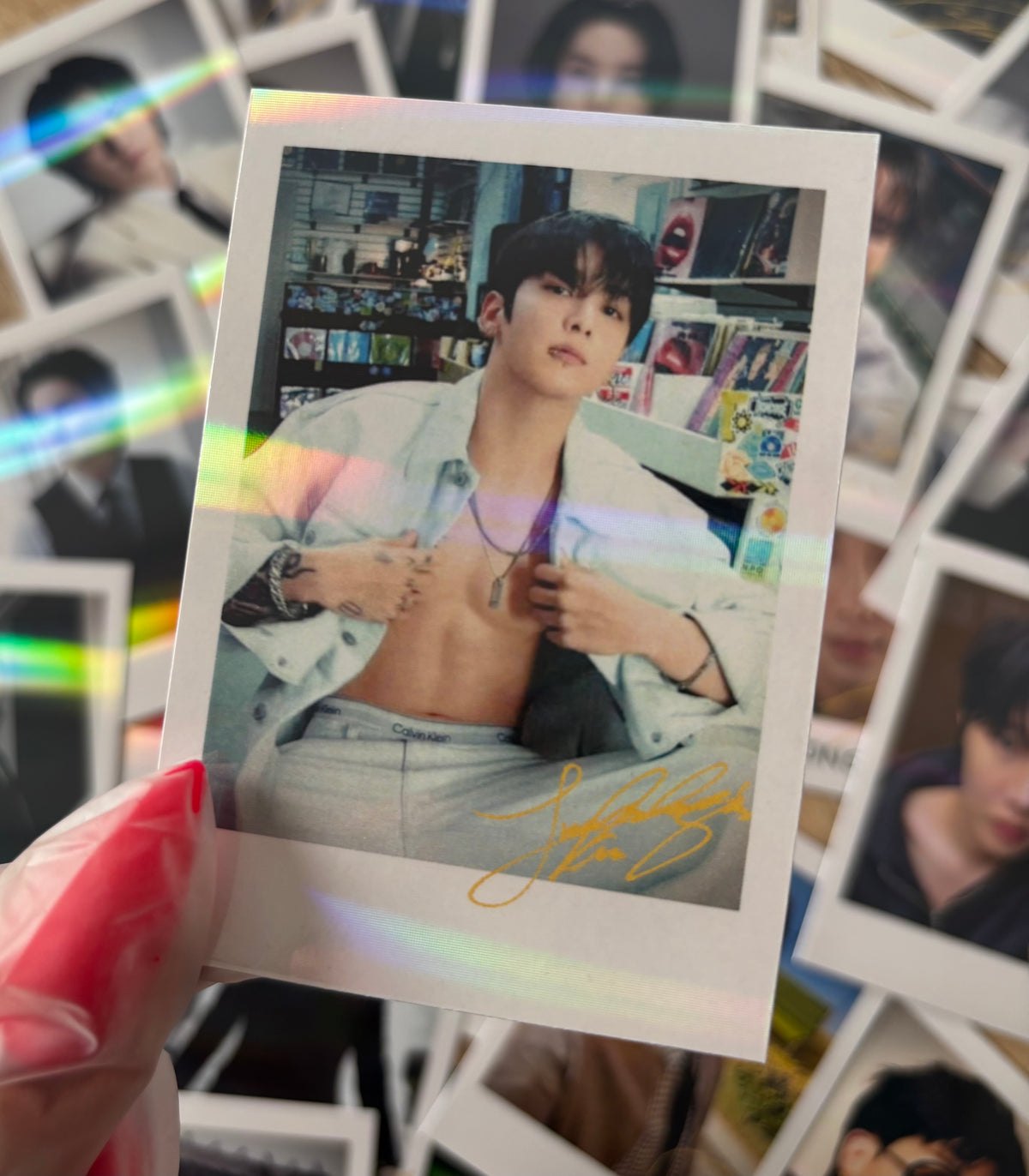 BTS Jungkook - Holo Polaroids