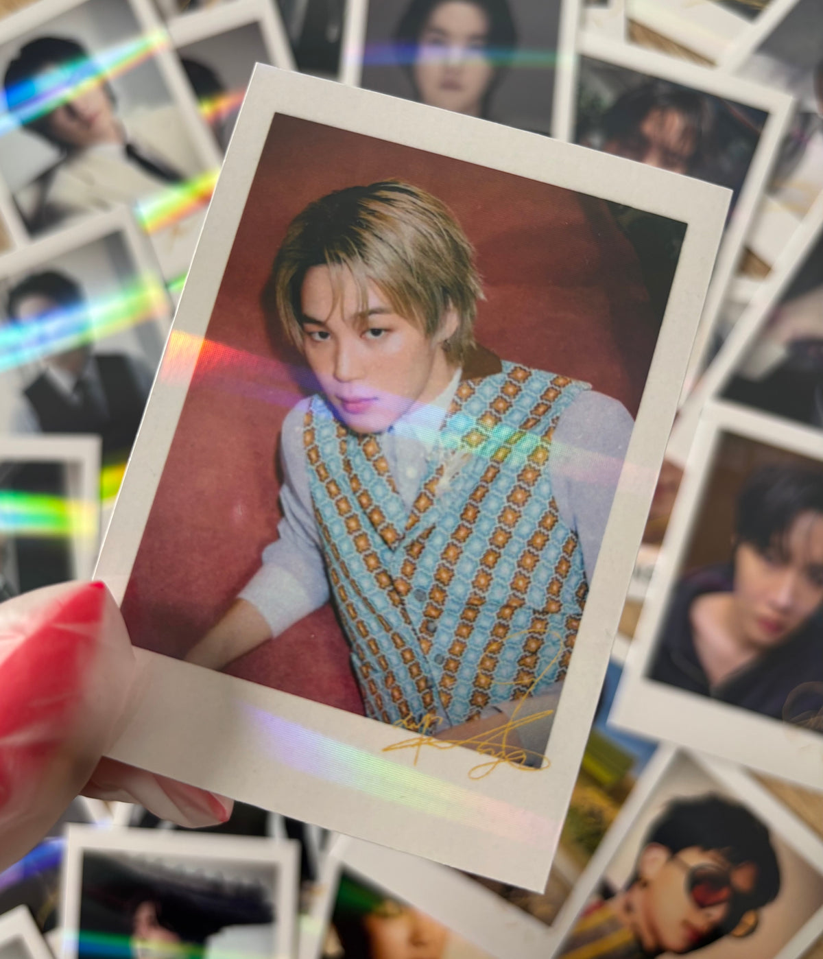 BTS Jimin - Holo Polaroids