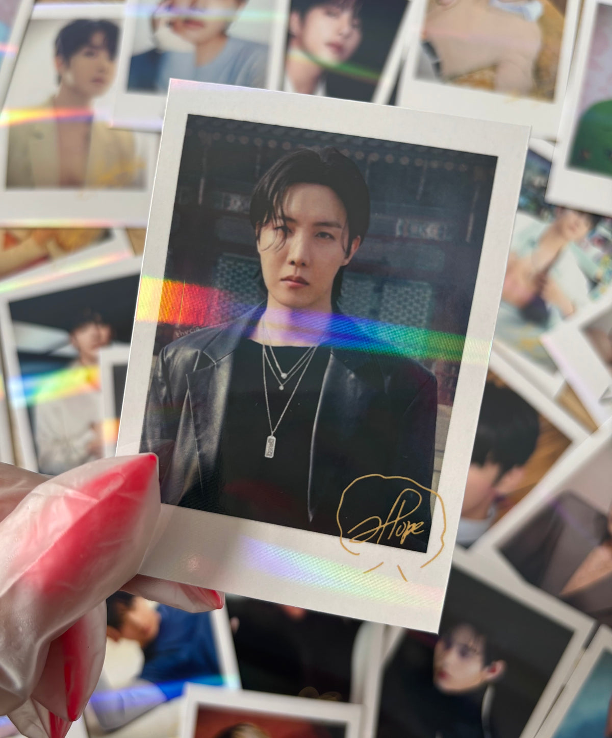 BTS J-Hope - Holo Polaroids
