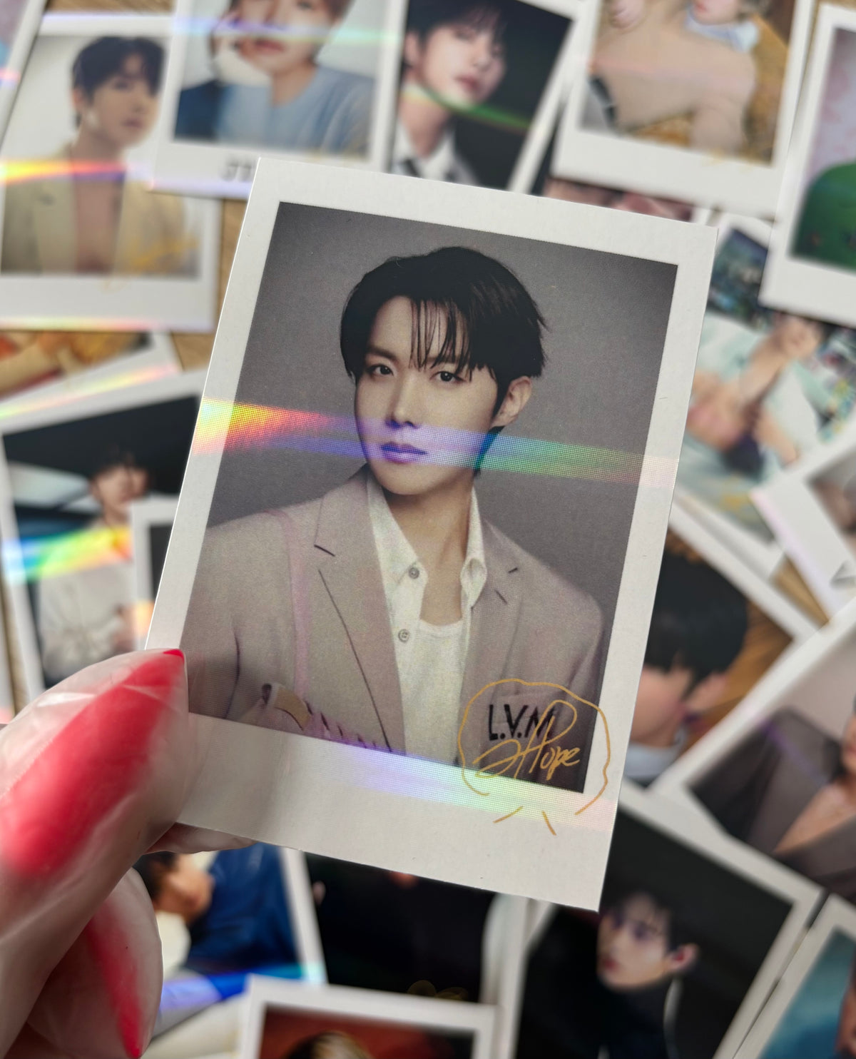 BTS J-Hope - Holo Polaroids