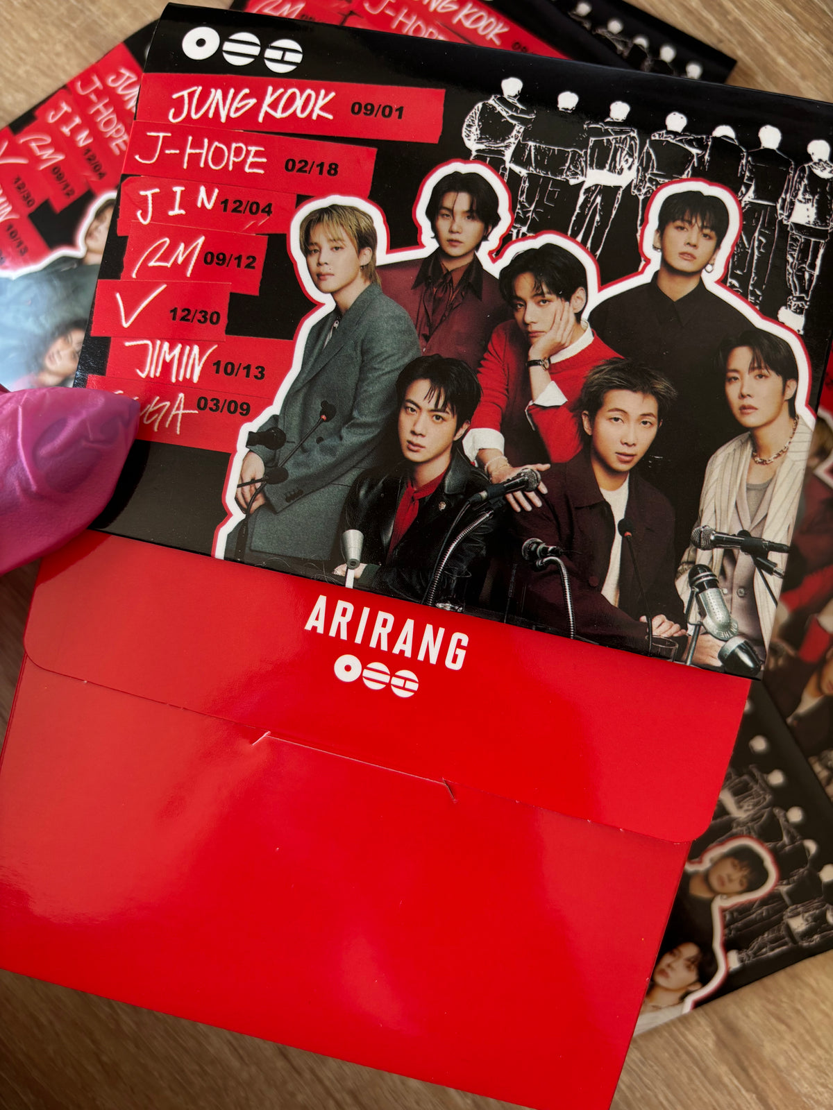BTS - Arirang - Random Holographic Cards - Big Bag