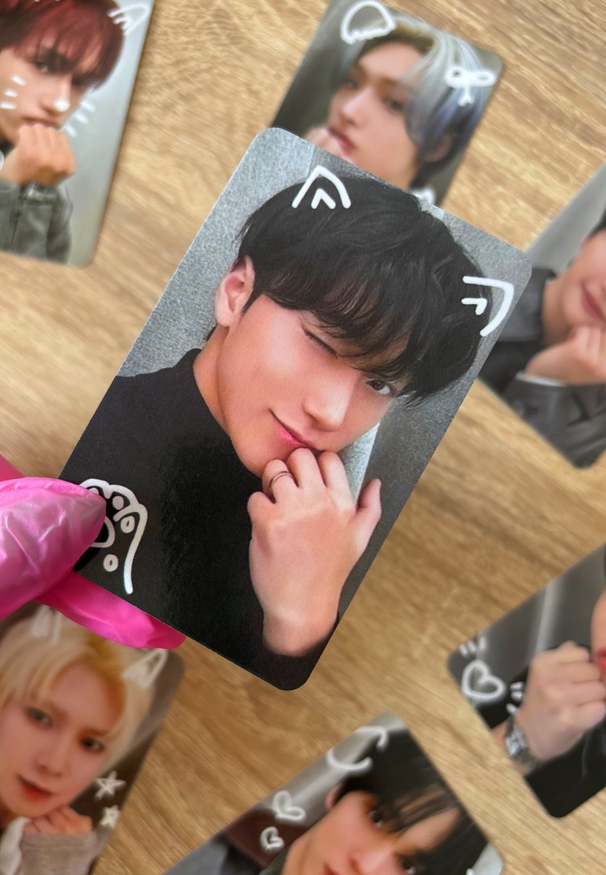 ATEEZ - Golden Hour Pt 4 AM Luckydraw Version Miniteez [photocards]