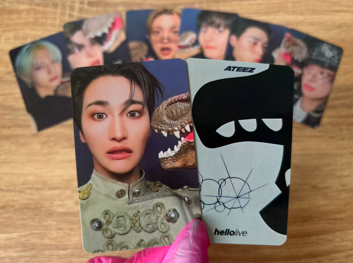 ATEEZ- Golden Hour Pt 4 Dinosaur Vers. [photocards]