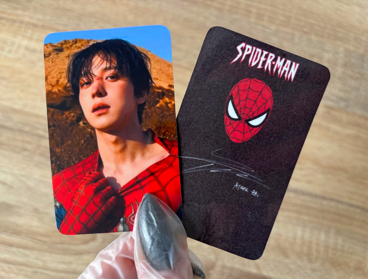 ATEEZ Yunho - Zestaw SPIDERMAN [karty kolekcjonerskie]