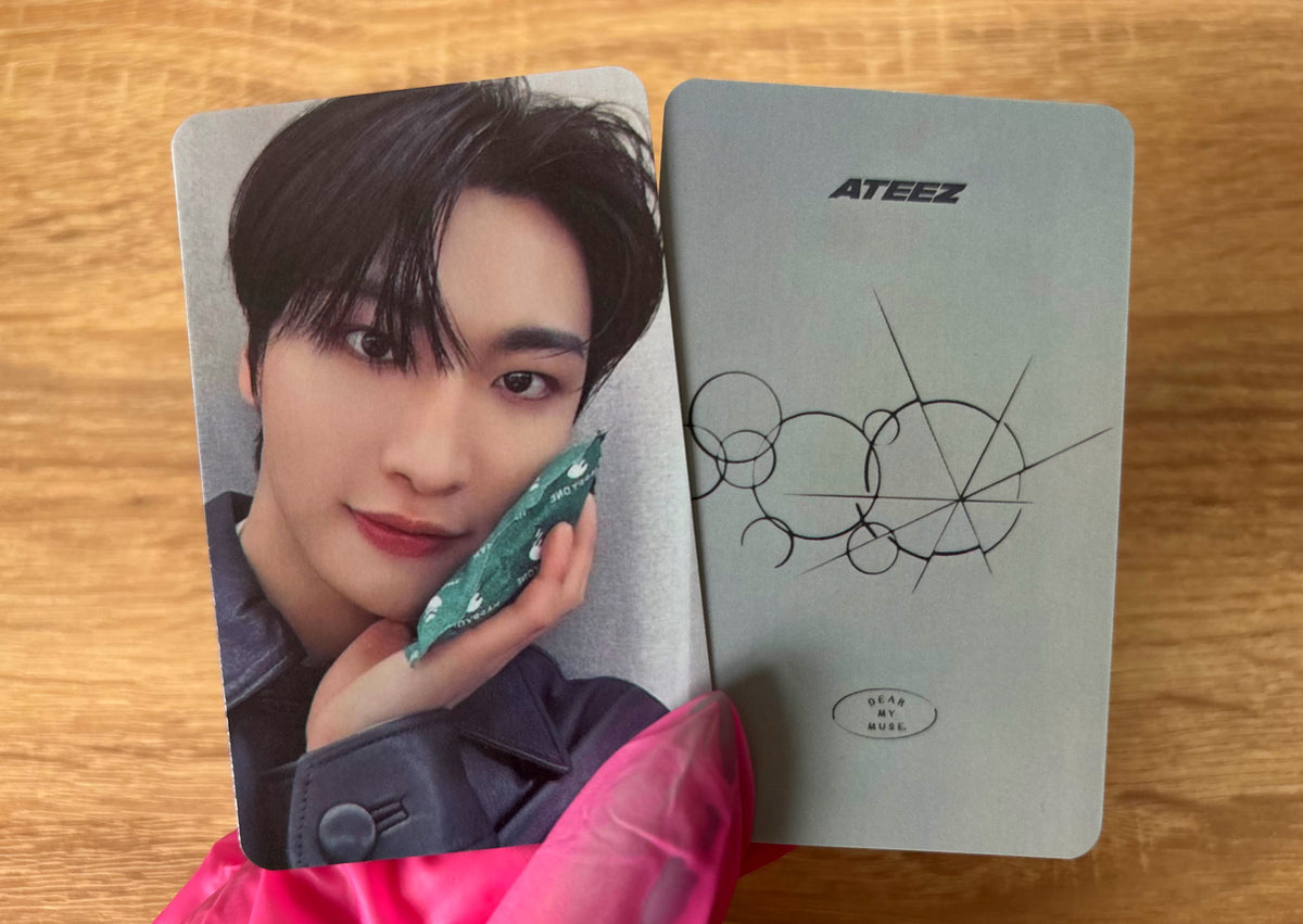 ATEEZ - GOLDEN HOUR Part.4 Dearmymuse Lucky Draw [photocards]