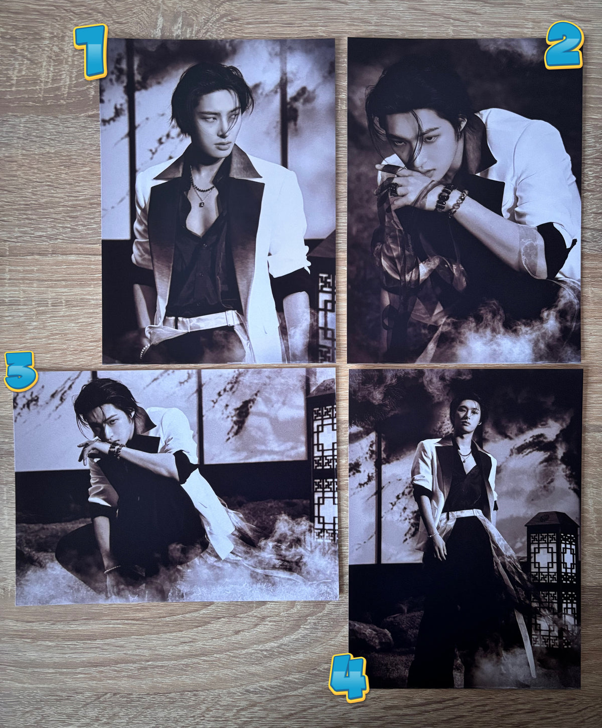 ATEEZ - GOLDEN HOUR Part.4 [posters]