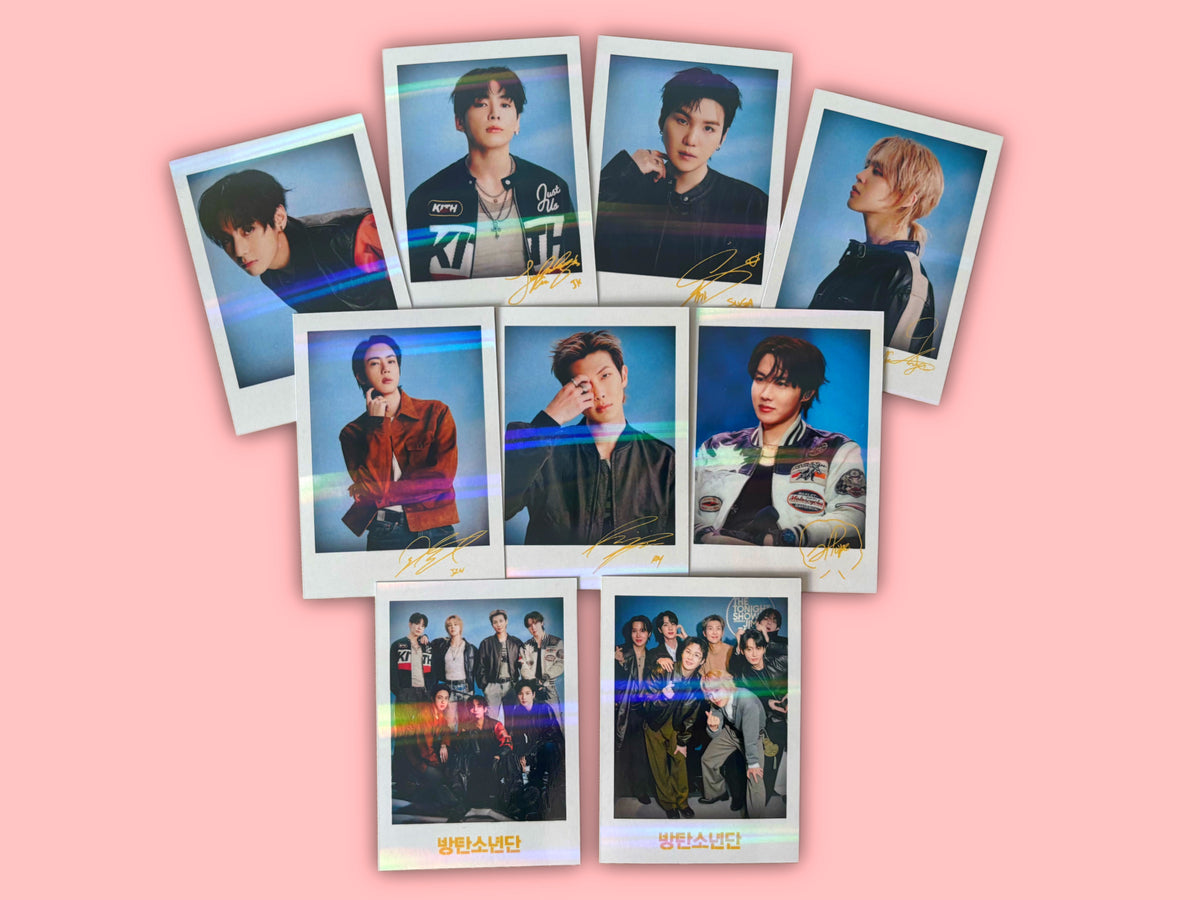 BTS - Holograficzne polaroidy