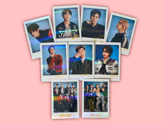BTS - Holo Polaroids