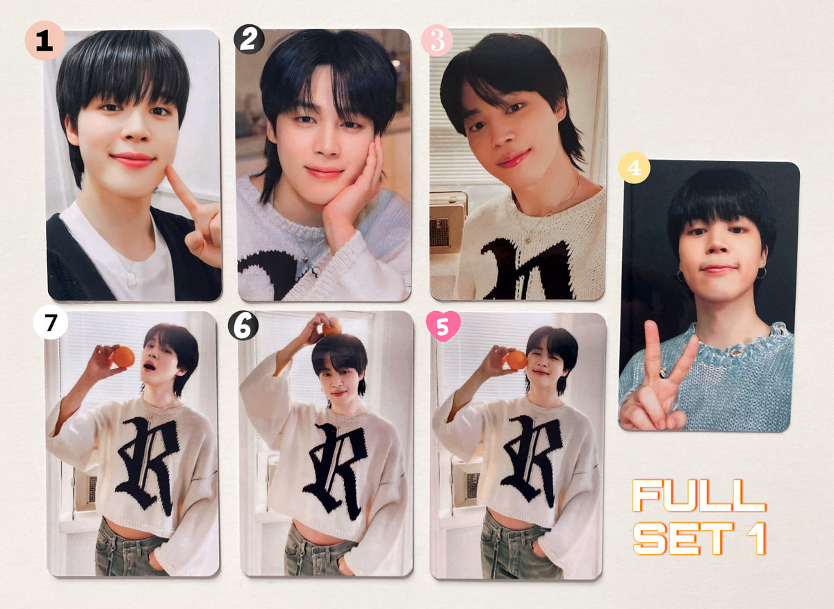 BTS Jimin [karty kolekcjonerskie]