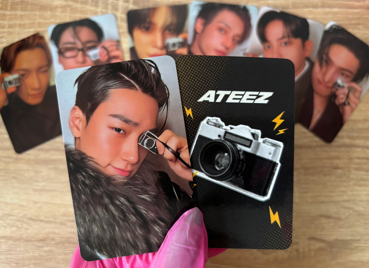 ATEEZ - GOLDEN HOUR Part. 4 Album [karty kolekcjonerskie]