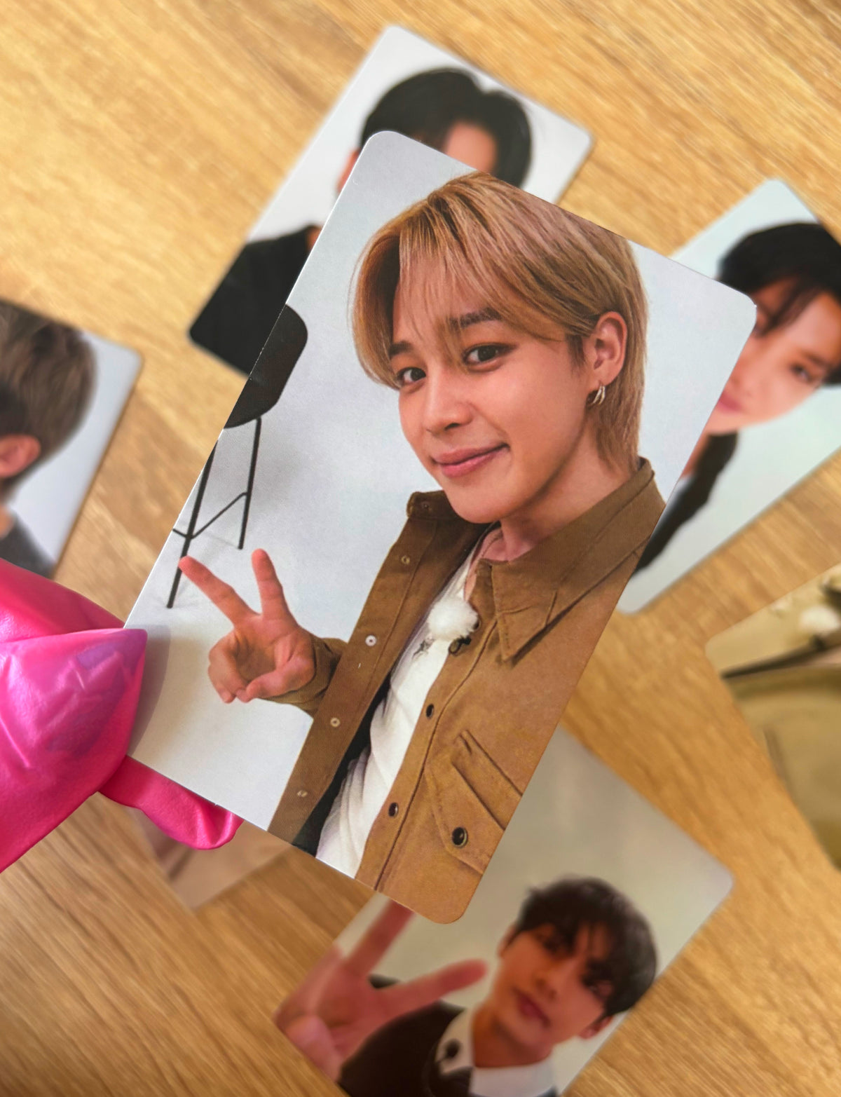 BTS - Álbum Arirang - POBs globales de WEVERSE (selfie A) [fotocards]