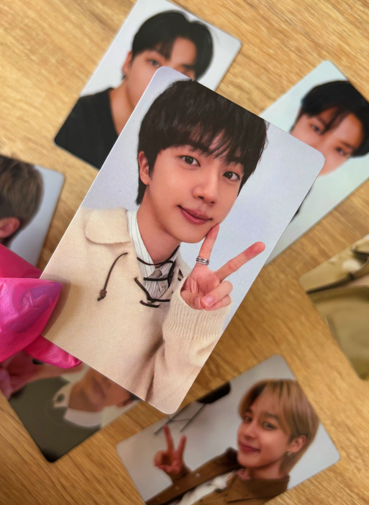 BTS - Álbum Arirang - POBs globales de WEVERSE (selfie A) [fotocards]