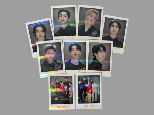 BTS - Holo Polaroids