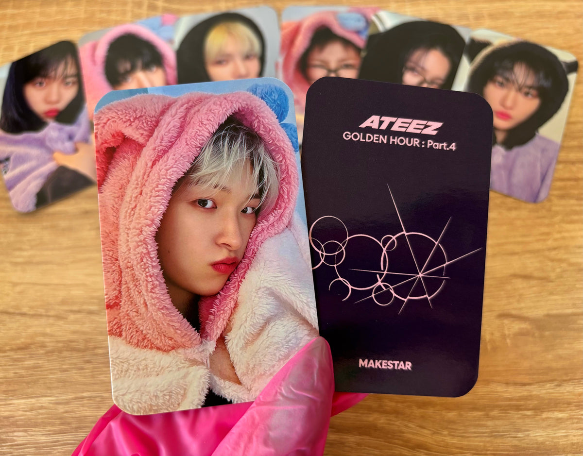 ATEEZ - GOLDEN HOUR Part. 4 Album [karty kolekcjonerskie]