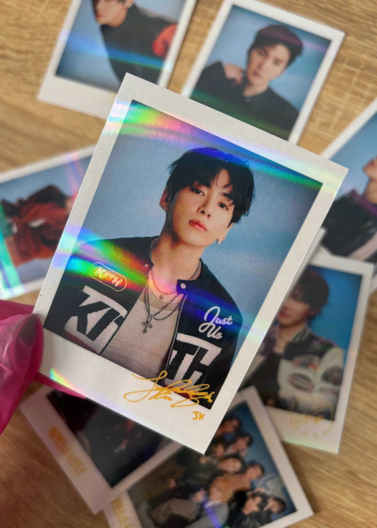 BTS - Holograficzne polaroidy