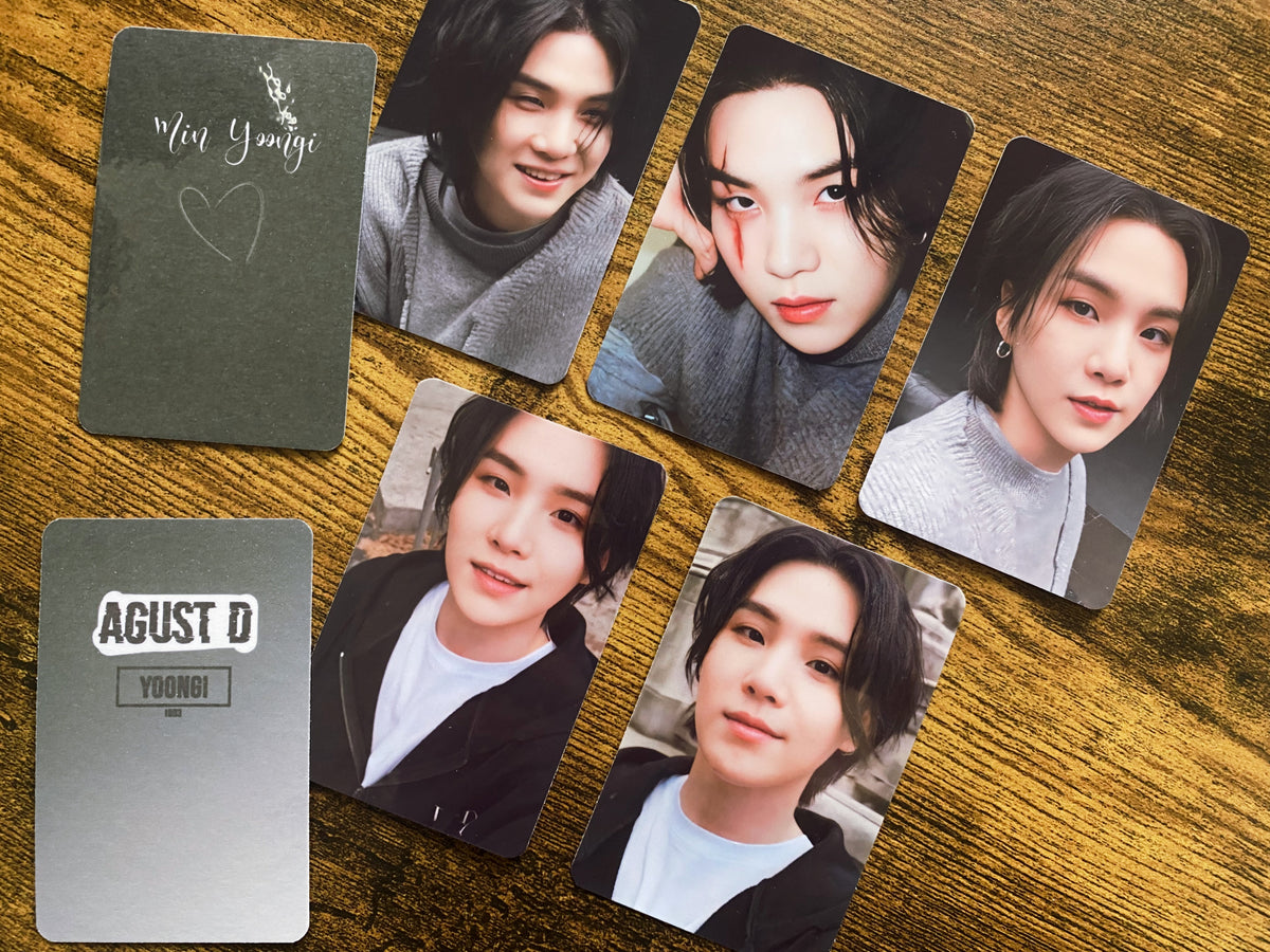 BTS Suga AGUST D [photocards]