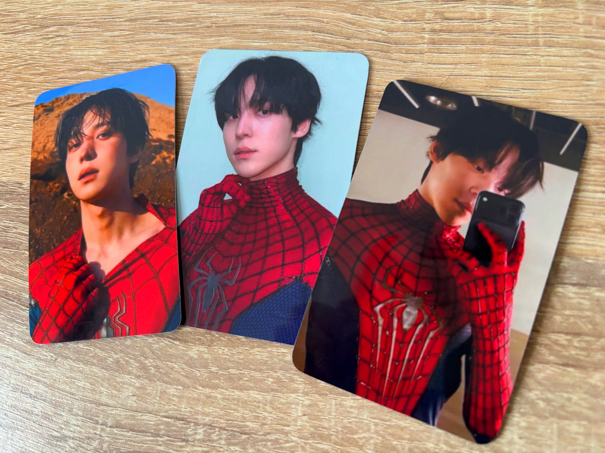ATEEZ Yunho - Zestaw SPIDERMAN [karty kolekcjonerskie]