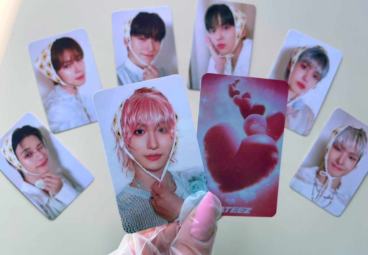 ATEEZ - Golden Hour Pt.2 wersja Sunflower [karty kolekcjonerskie]