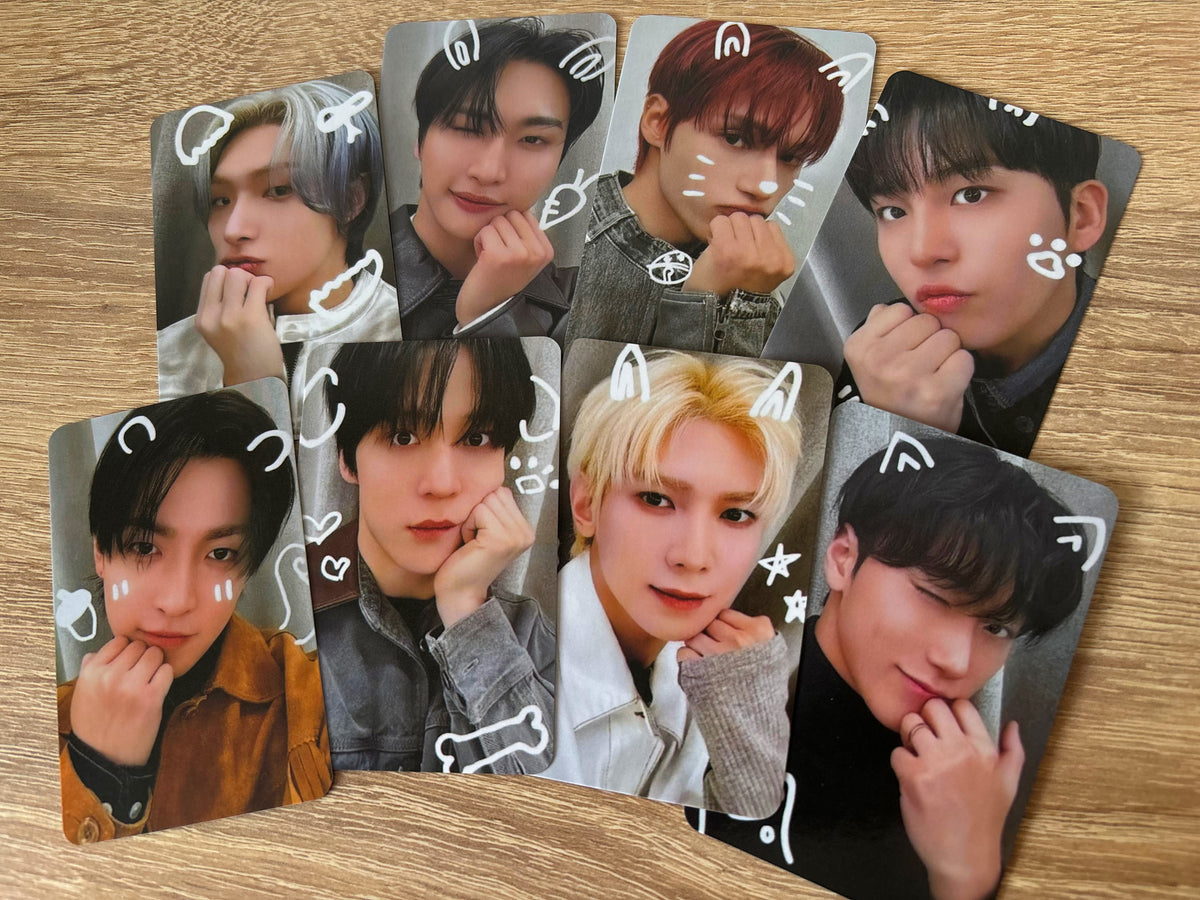 ATEEZ - Golden Hour Pt 4 AM Luckydraw Version Miniteez [photocards]