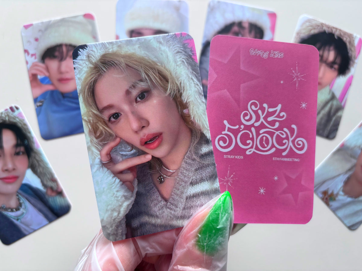 Stray Kids - fan meeting 2.16 zone [photocards]