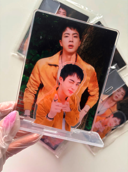 BTS Jin - Acrylic Double Sided Standing Plate