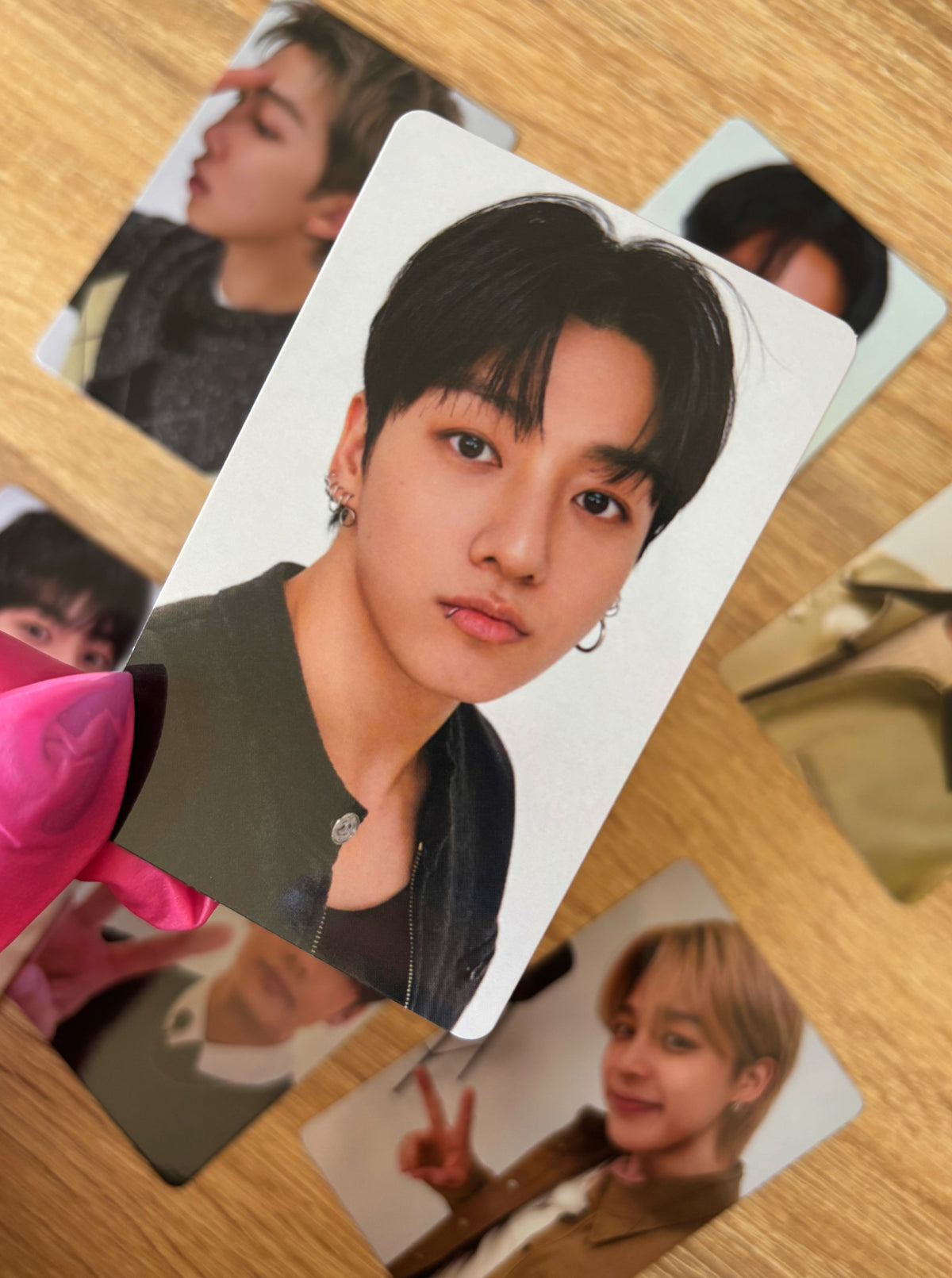 BTS - Álbum Arirang - POBs globales de WEVERSE (selfie A) [fotocards]