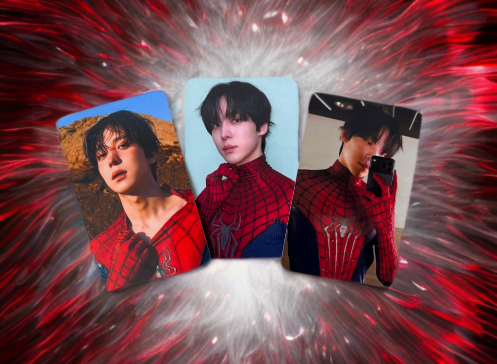 ATEEZ Yunho - Zestaw SPIDERMAN [karty kolekcjonerskie]