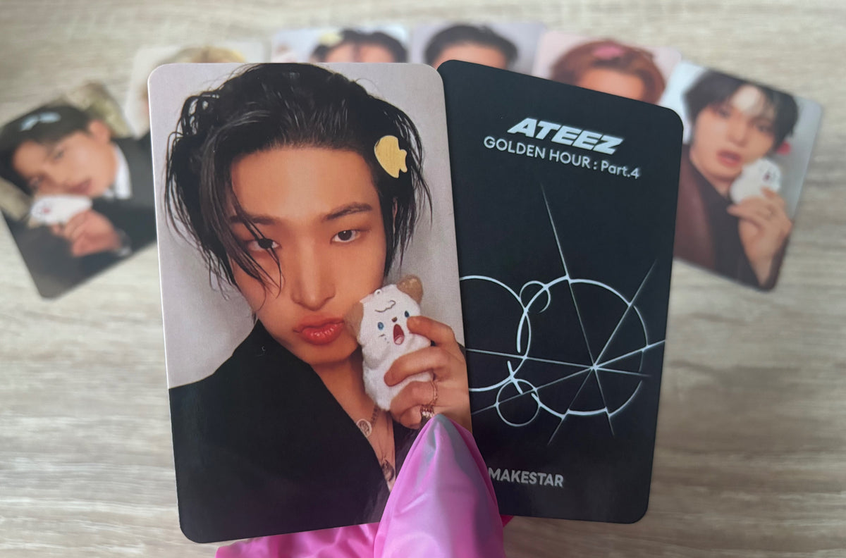 ATEEZ - GOLDEN HOUR Part. 4 Álbum [fotocards]