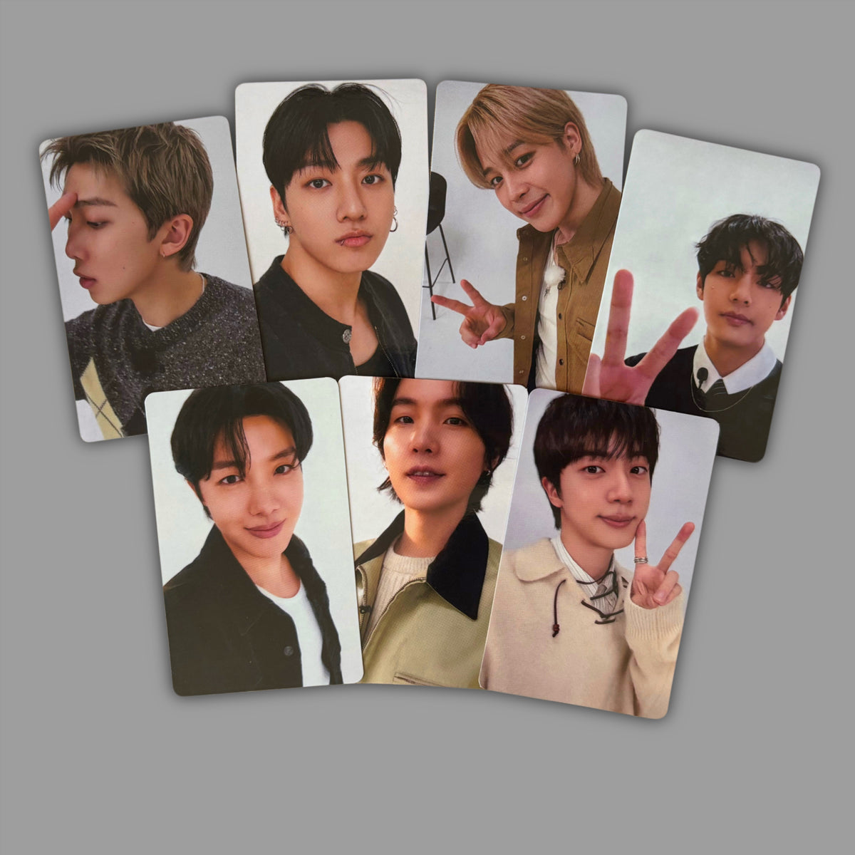 BTS - Álbum Arirang - POBs globales de WEVERSE (selfie A) [fotocards]