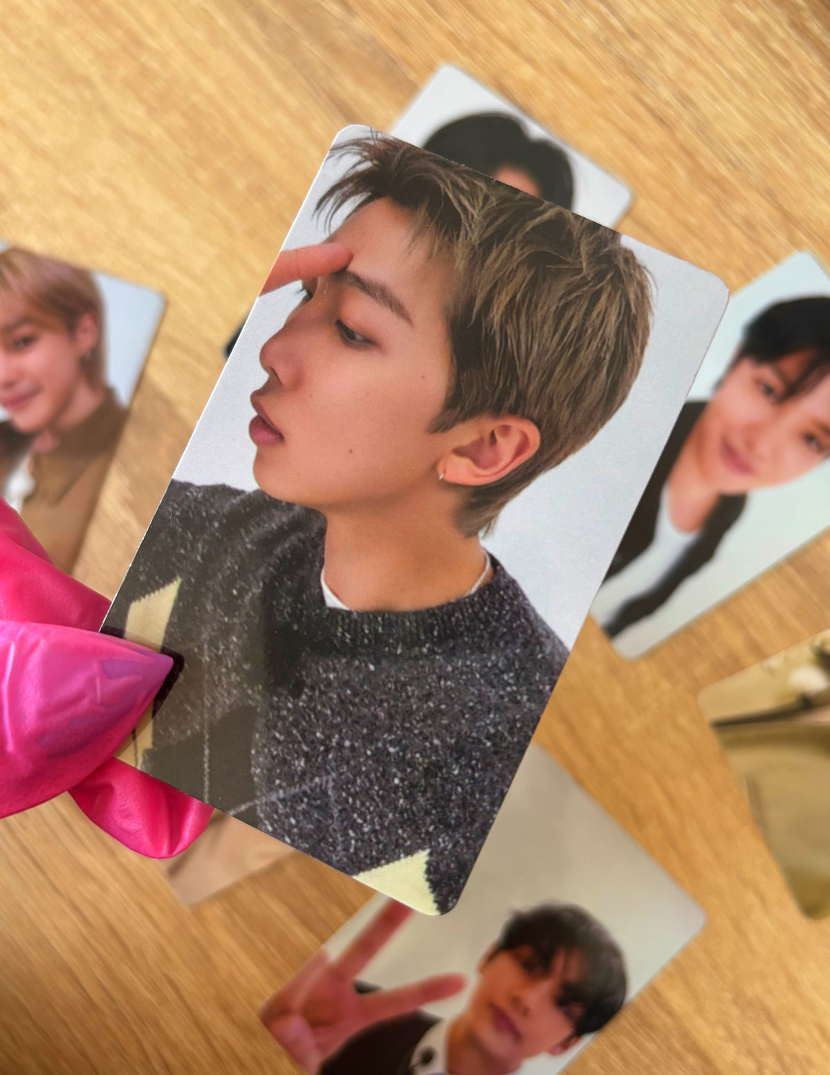 BTS - Álbum Arirang - POBs globales de WEVERSE (selfie A) [fotocards]