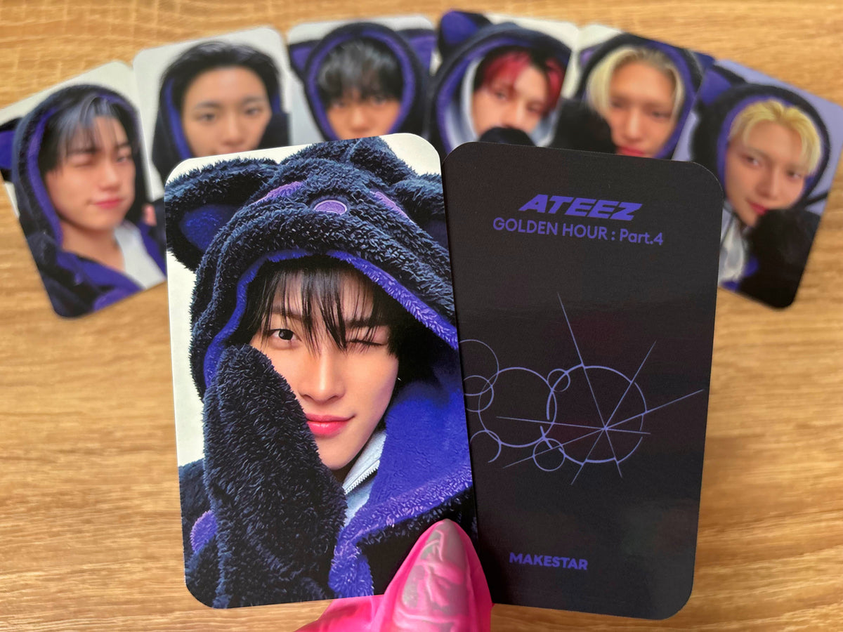 ATEEZ - GOLDEN HOUR Part. 4 Album [photocards]